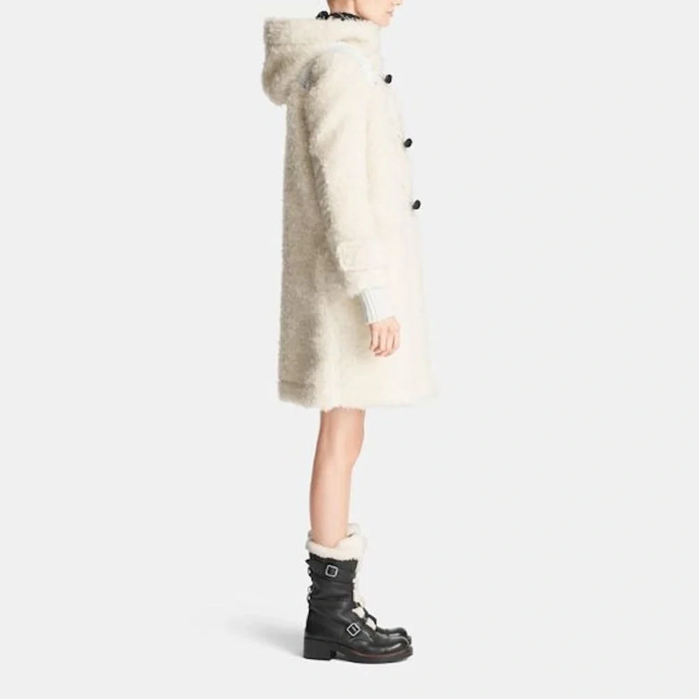 NWOT COACH Rip Repair Duffle Coat 86175 Mohair Wool Runway 2015